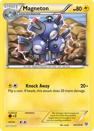Magneton (45) 045  - Reverse Holofoil Plasma Storm - Uncommon