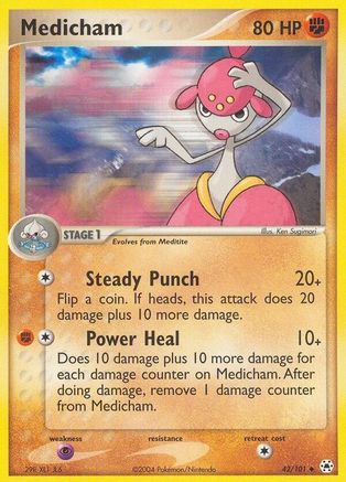 Medicham 042/101  Hidden Legends - Uncommon