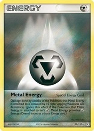 Metal Energy (Special) 095  - Reverse Holofoil Holon Phantoms - Rare
