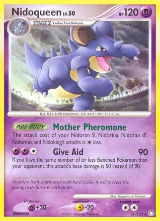 Nidoqueen 031  Mysterious Treasures - Rare
