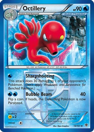 Octillery (Team Plasma) 019/101  Plasma Blast - Uncommon