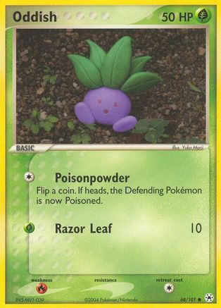 Oddish 068/101  Hidden Legends - Common