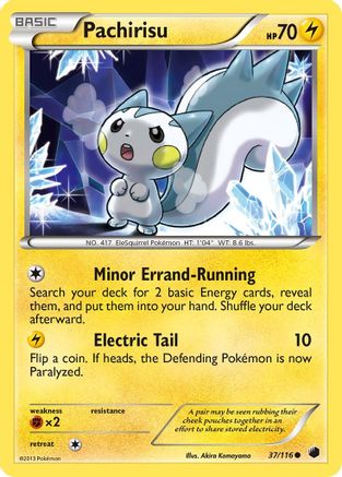 Pachirisu 037/116  Plasma Freeze - Common
