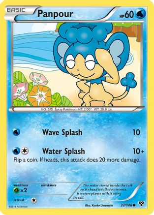 Panpour 037  XY Base Set - Common