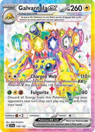 Galvantula ex - 159/142 - Ultra Rare