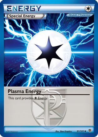 Plasma Energy (Team Plasma) 091/101  Plasma Blast - Uncommon