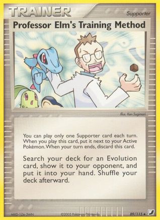Professor Elm's Training Method 089/115  Unseen Forces - Uncommon