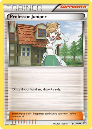 Professor Juniper 084/101  Plasma Blast - Uncommon