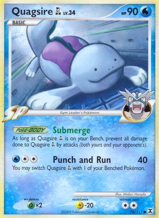 Quagsire GL 076/111  Rising Rivals - Common