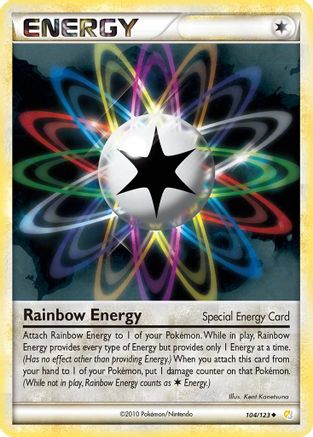 Rainbow Energy 104/123  HeartGold SoulSilver - Uncommon