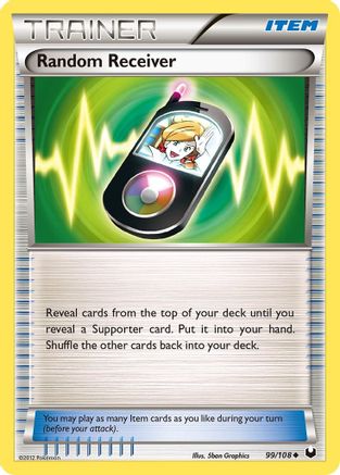 Random Receiver 099/108  Dark Explorers - Uncommon
