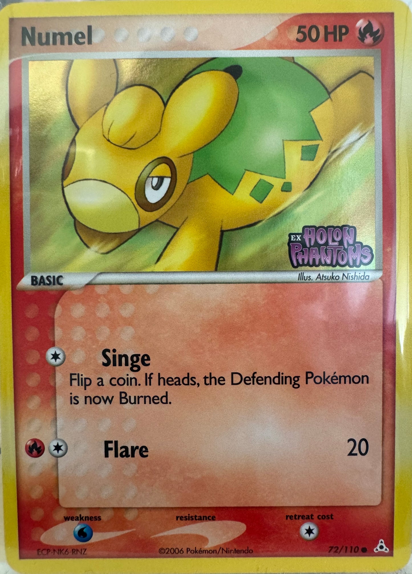 numel (Stamped) - 72/110 - Reverse Holo