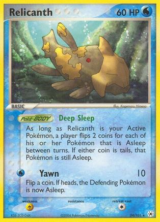 Relicanth 024  Hidden Legends - Rare