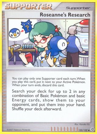 Roseanne's Research 125/132  - Reverse Holofoil Secret Wonders - Uncommon