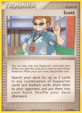 Scott 081/108  Power Keepers - Uncommon