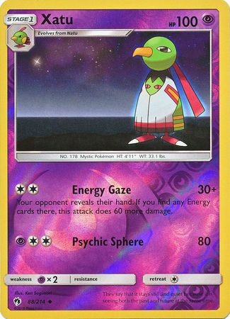 Xatu - 88/214 - Uncommon - Reverse Holofoil