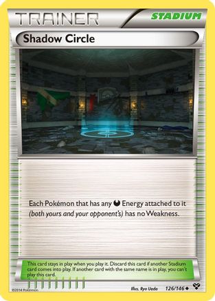 Shadow Circle 126  XY Base Set - Uncommon