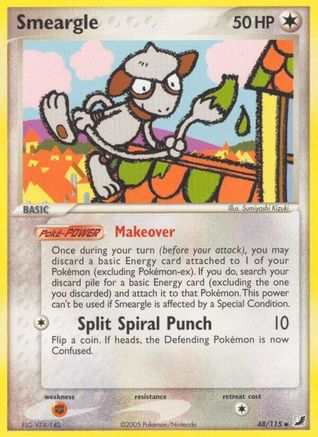 Smeargle 048  Unseen Forces - Uncommon