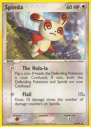 Spinda 048  - Reverse Holofoil Hidden Legends - Uncommon