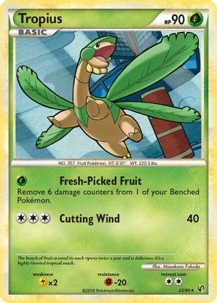 Tropius 022  Undaunted - Rare