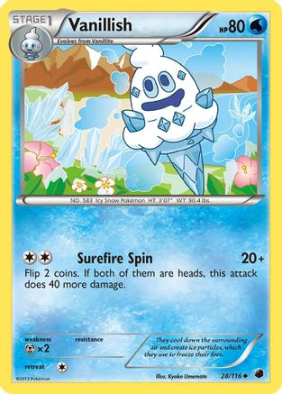 Vanillish 028  Plasma Freeze - Uncommon