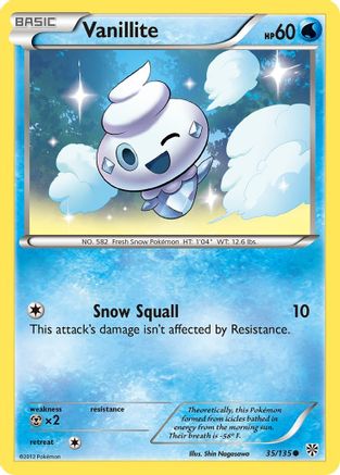 Vanillite 035  Plasma Storm - Common
