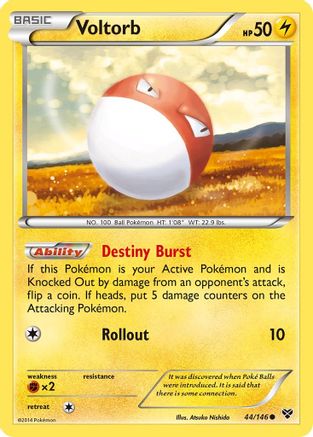 Voltorb 044/146  XY Base Set - Common