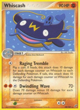 Whiscash 028  Deoxys - Rare