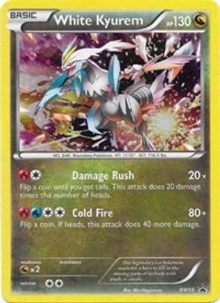 White Kyurem BW59  - Holofoil Black and White Promos - Promo
