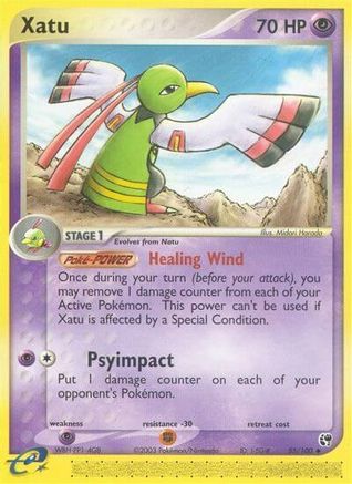Xatu 055  - Reverse Holofoil Sandstorm - Uncommon
