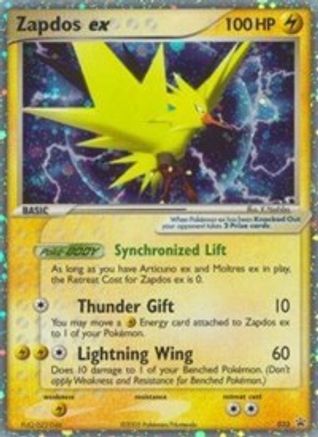 Zapdos ex 033/40  - Holofoil Nintendo Promos - Promo