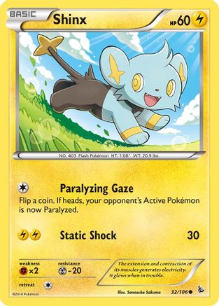 Shinx 032/106  XY  Flashfire - Common