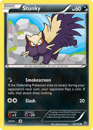 Stunky (53) 053  XY  Flashfire - Common