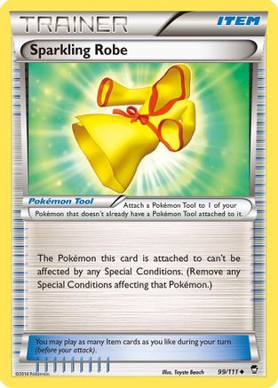Sparkling Robe 099/111  - Reverse Holofoil XY  Furious Fists - Uncommon