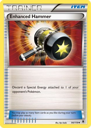 Enhanced Hammer 094  - Reverse Holofoil XY  Phantom Forces - Uncommon