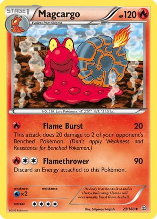 Magcargo 023  XY  Primal Clash - Uncommon