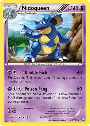 Nidoqueen 068/160  XY  Primal Clash - Uncommon