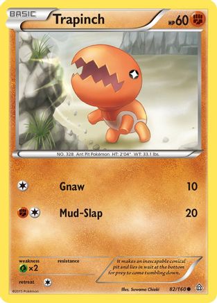 Trapinch 082  XY  Primal Clash - Common