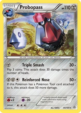 Probopass 095  XY  Primal Clash - Rare