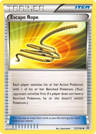 Escape Rope 127/160  XY  Primal Clash - Uncommon