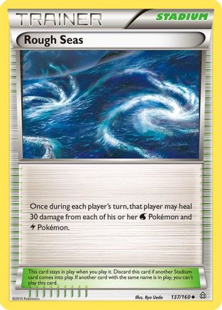 Rough Seas 137/160  XY  Primal Clash - Uncommon