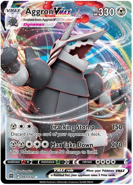 Aggron VMAX - 097/172 - Ultra Rare