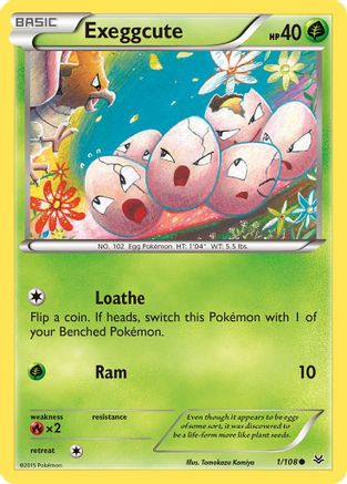Exeggcute 001/108  XY  Roaring Skies - Common