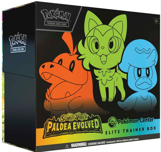 Pokemon Center Paldea Evolved Elite Trainer Box
