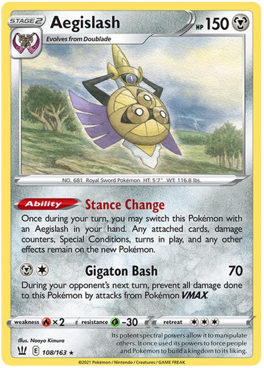 Aegislash - 108/163 - Rare