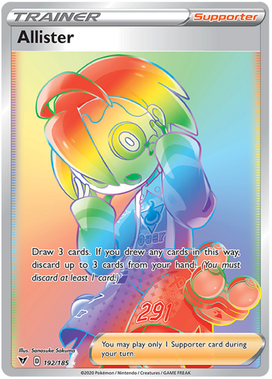 Allister - 192/185 - Secret Rare