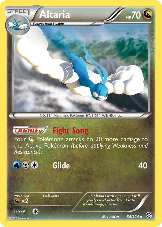 Altaria 84/124 - Holo Rare - Holo