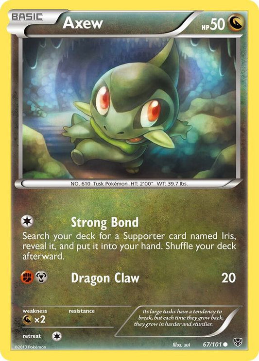 Axew 67/101 - Common - Reverse Holo