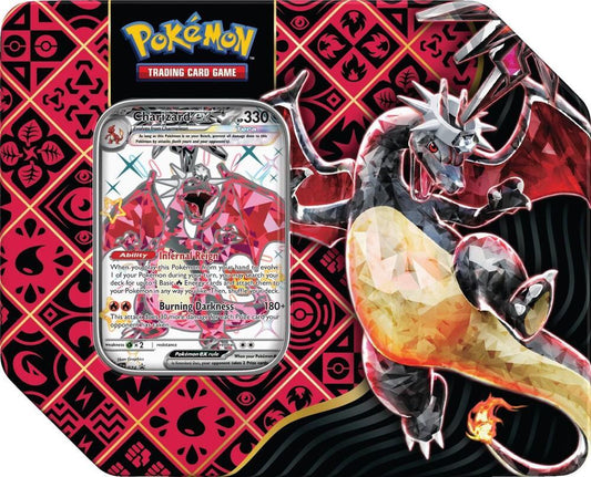 Paldean Fates Charizard Tin