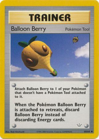 Balloon Berry - 60/64 - Uncommon - Unlimited Edition - (VLP)